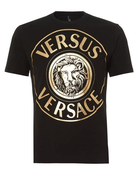 versace t shirt versus heren|Versace Shirts for Men .